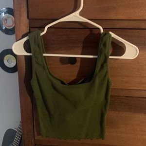 Cropped tank top